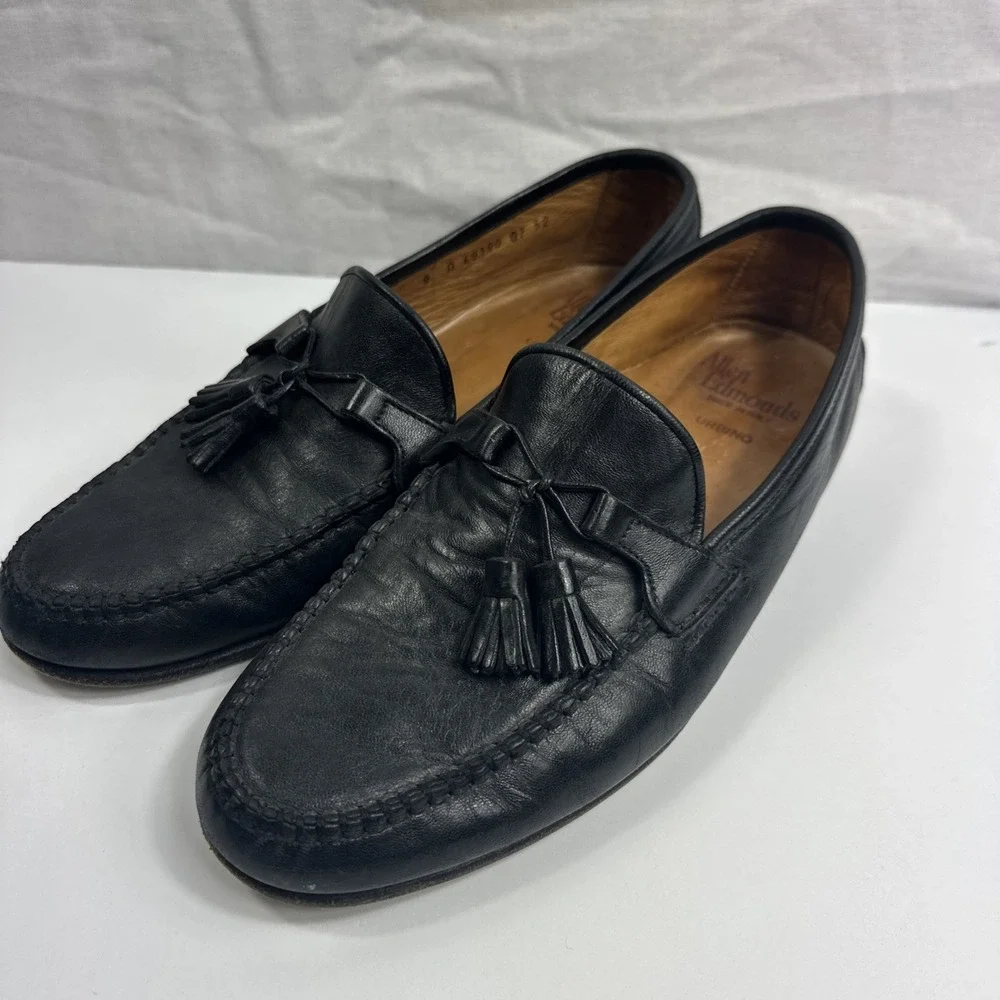 Allen Edmonds‎ Loafers Men's 9D Urbino Tassel Loafers Slip on Made In Italy
